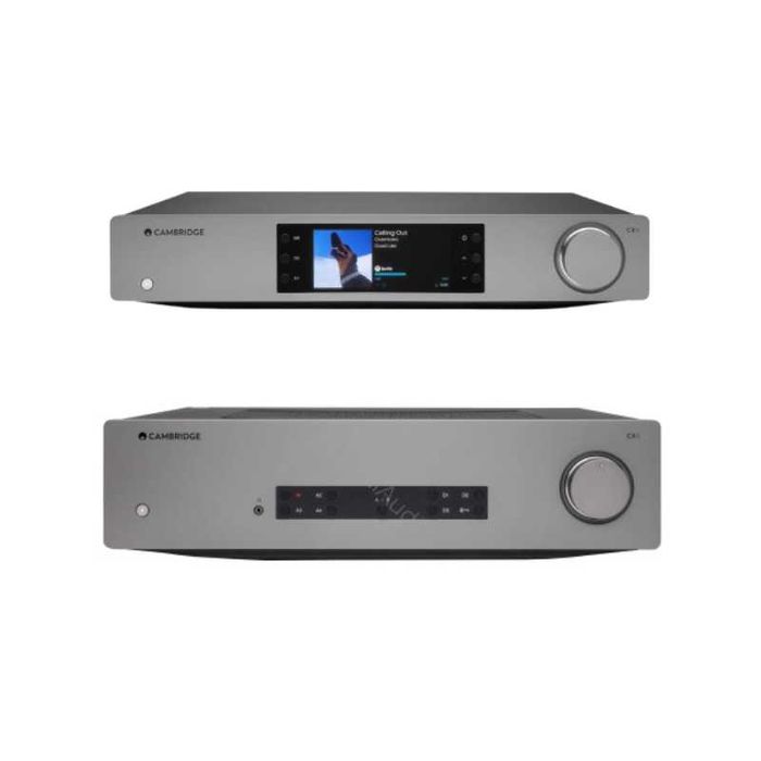 Cambridge Audio CXA81 Mk II  + Cambridge Audio CXN100 | Zestaw stereo Wzmacniacz + Streamer | Srebrny | Dostępne od ręki!