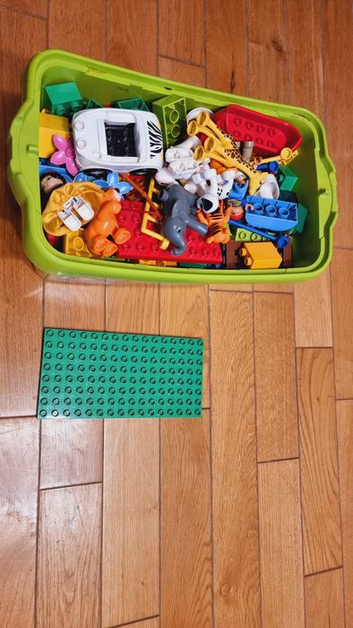 ***Klocki lego duplo wielki  zestaw oraz pudełko ***