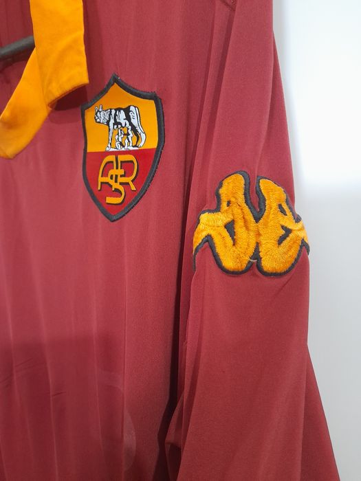 Вінтаж домашня футбольна футболка джерсі FC AS Roma 2000-01 Kappa
