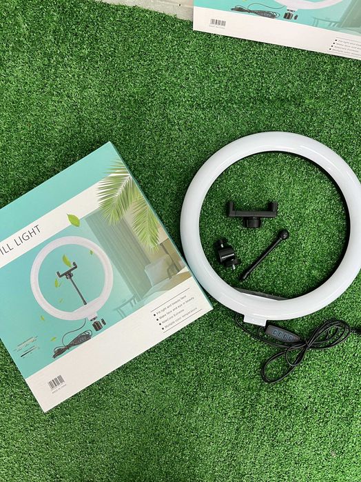 Кольцевая LED ЛАМПА + ШТАТИВ 2 метра! Набор профессионального света!