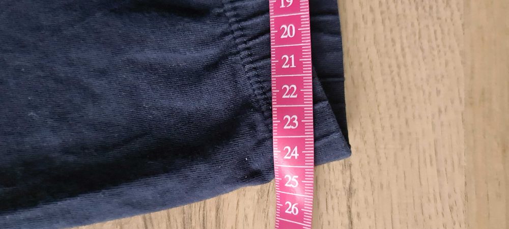 Czarne legginsy H&M 122/128 cm + gratis