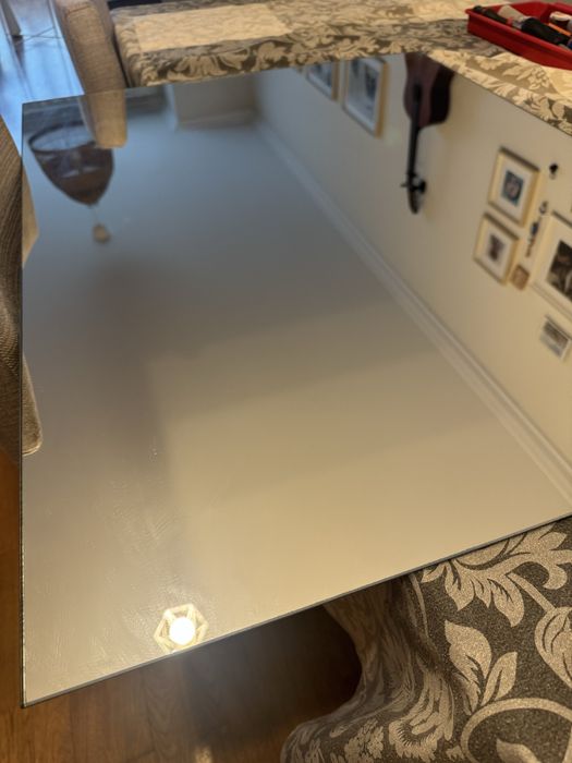 Espelho wc com suportes