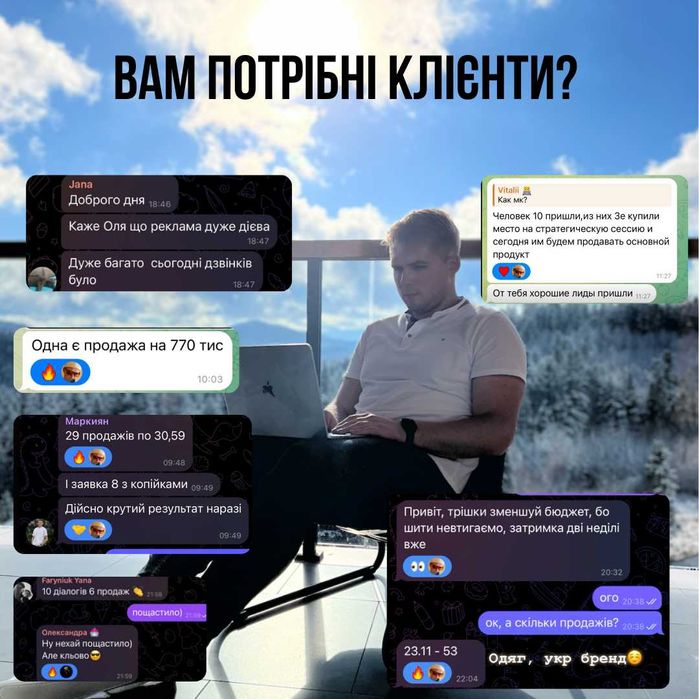 Таргет Facebook Instagram Заявки в Бізнес Продажі Medibuyer Реклама