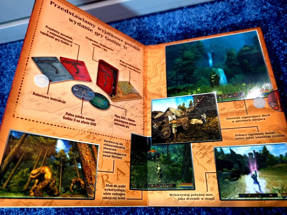 Gothic 3 - Wydanie Premierowe dodatki, mapa - PC PL 4.5/5