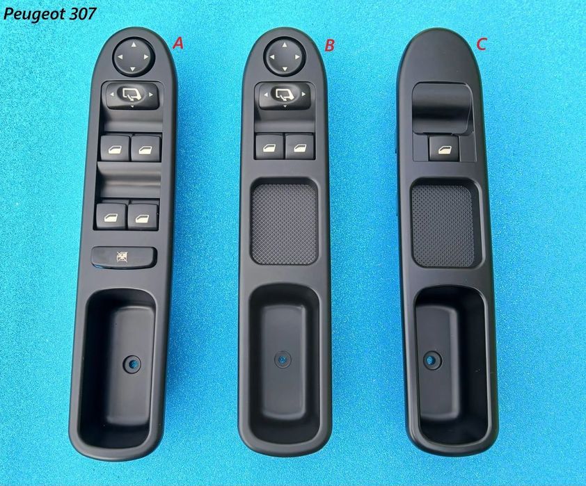Comando botão interruptor dos vidros Peugeot 207 307 406 407   NOVO