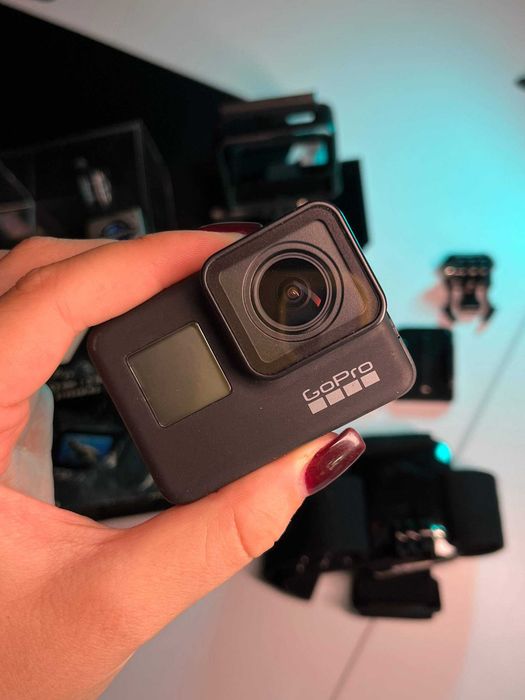 Екшн-камера GoPro Hero 7 black + кріплення на голову
