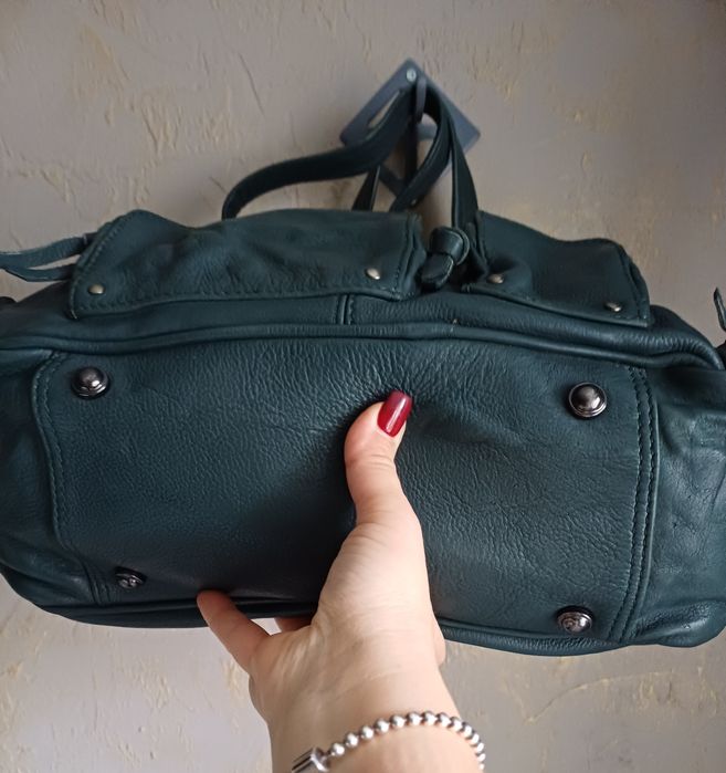 Большая сумка Redoute натуральная кожа