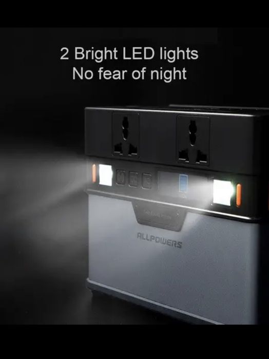 ‼️Портативна зарядна станція ALLPOWERSS300 288Wh 78000mAh 300W220 в