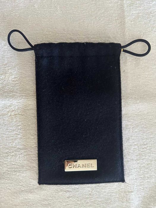Bolsa Chanel Original Óculos de Sol Preta