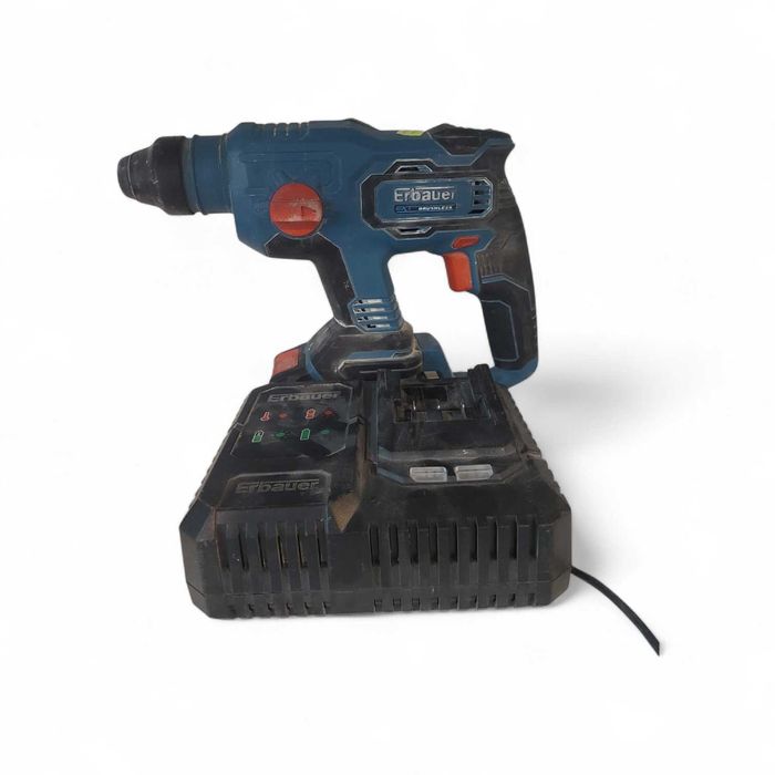 Młotowiertarka bezprzewod. Erbauer SDS Plus z baterią 4.0Ah 18V /Cz-wa