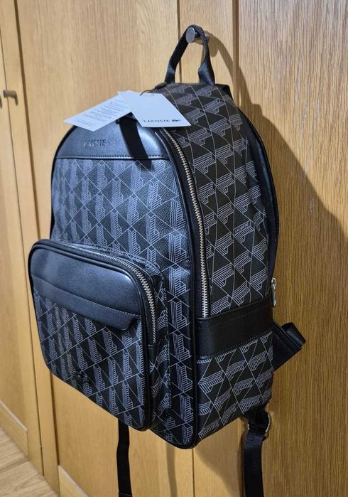 Mochila LACOSTE The Blend - Preta - nova