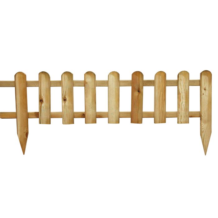 Cerca em madeira para Jardim