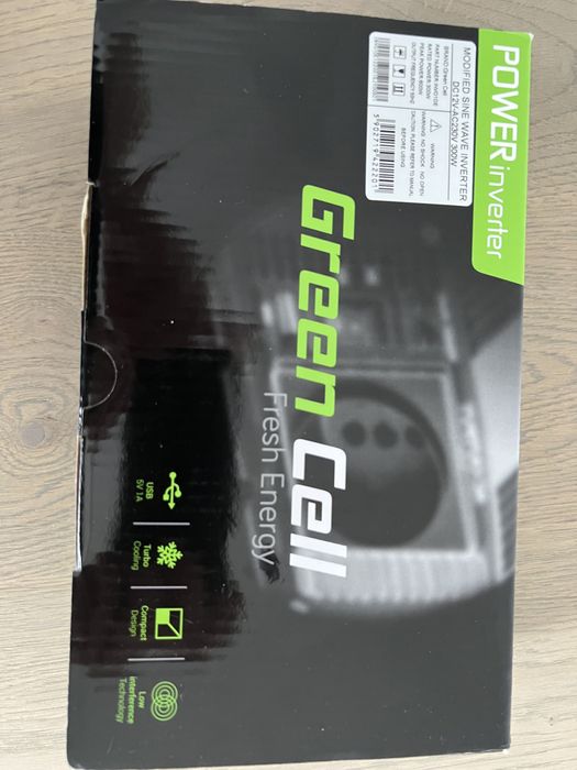 Інвертор « преобразователь» 12v на 220 v 300 ВАТ макс 600 ВАТ