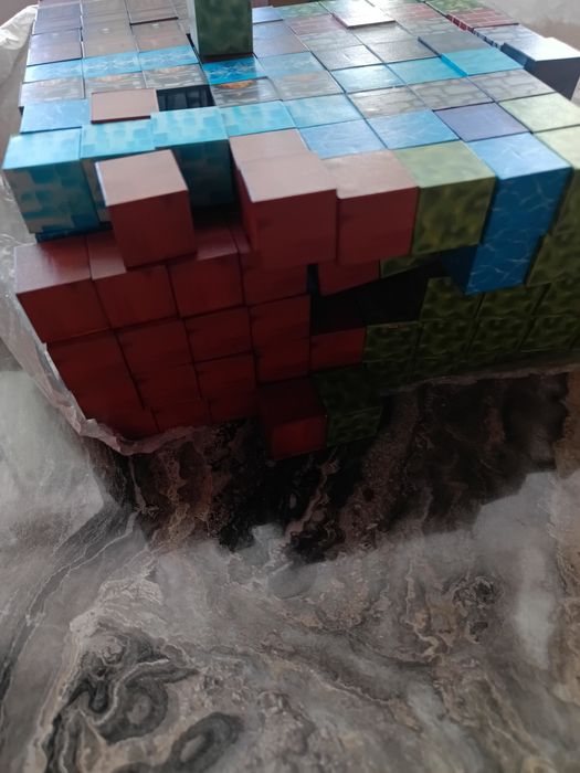 Майнкрафт магнітні кубики 100шт