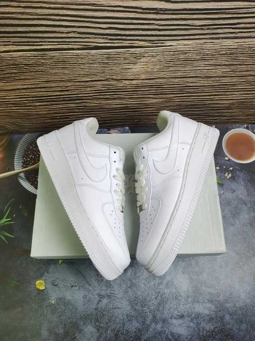 Nike Air Force 1 One All White 45