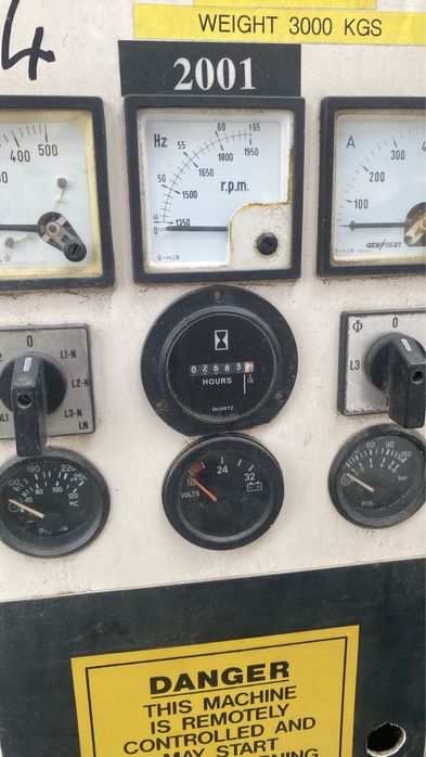 Дизельний генератор Perkins на 180 кВт (225 kVA), 3 фази