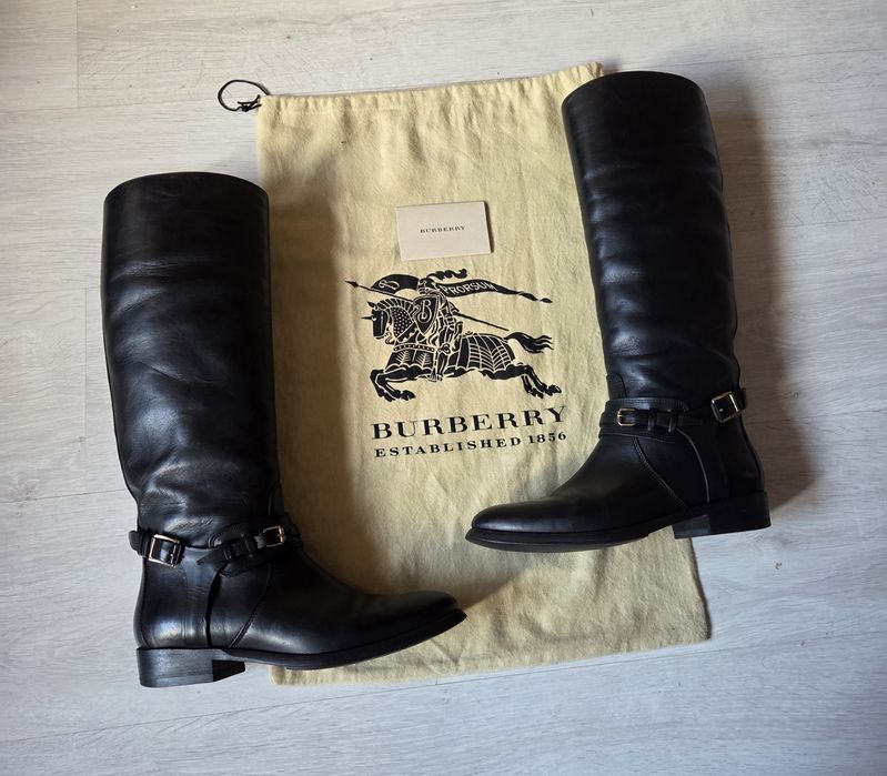 Klasyczne Oficerki Burberry Prorsum – Skóra – Rozmiar 37 – Stan BDB