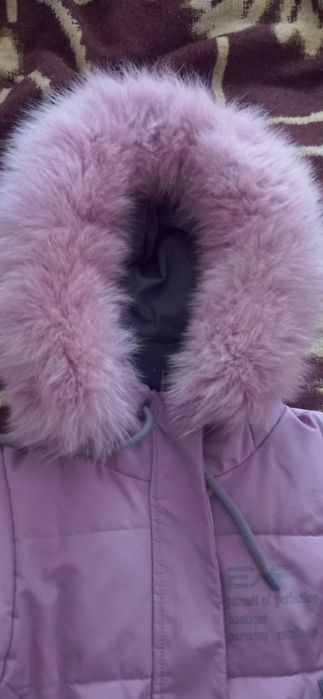 Тепла куртка курточка для дівчинки