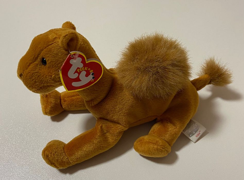TY Niles 2000 мягкая игрушка верблюд niles ty