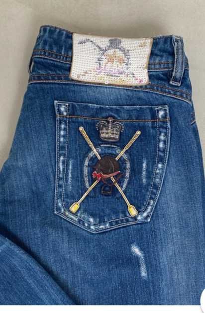 Jeansy spodnie damskie rossodisiera 29 36 38 s ma
