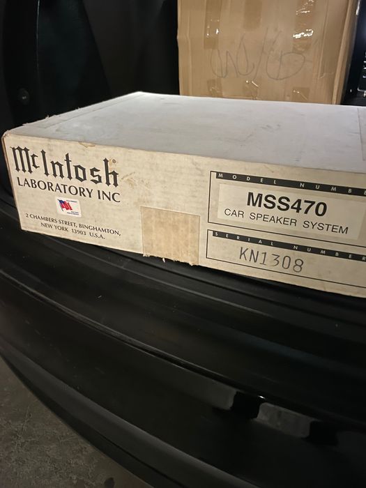 Mcintosh Colunas Car Audio