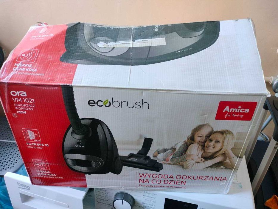 Odkurzacz Amica VM1021 Ora 700W Nie włącza się