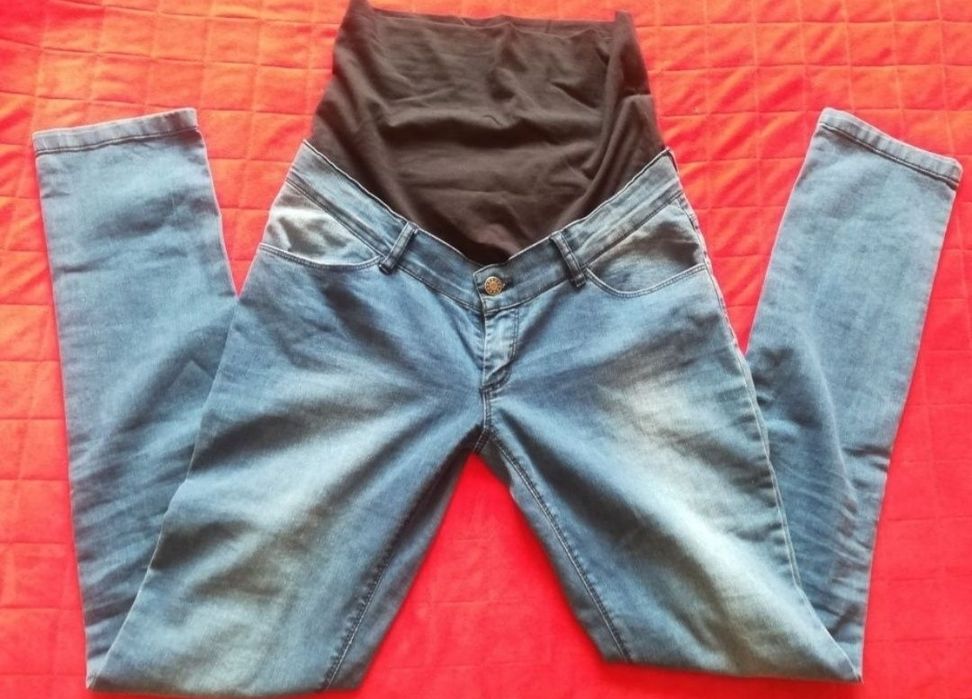 Spodnie ciążowe dzinsy r 38