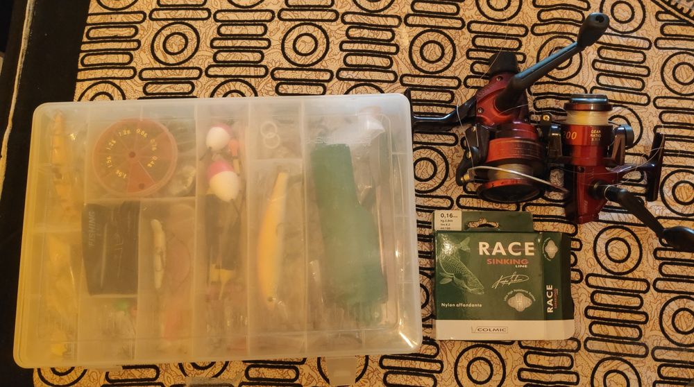 Equipamento antigo de Pesca