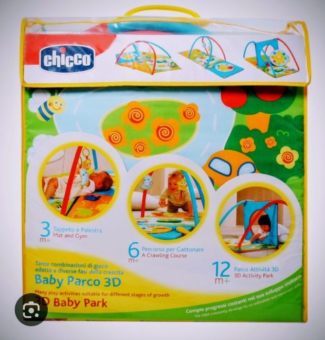 Chicco Baby Parque 3D – Tapete de Atividades