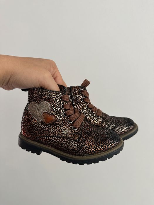 Botas Castanhas Brilhantes Nini & Girls 23