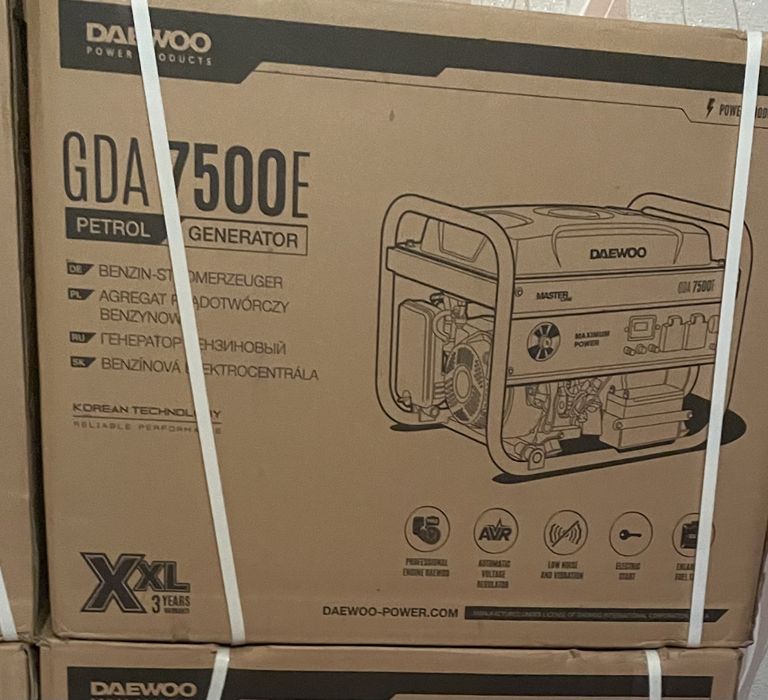 Продам бензиновий генератор 6,5квт