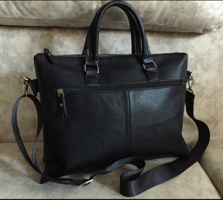 сумка для ноутбука портфель на плечо деловая документы а4