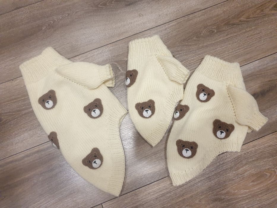 Светр для собак.  Ручна робота