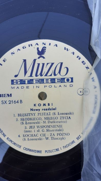 Płyta winylowa.- Kombi - Nowy Rozdział