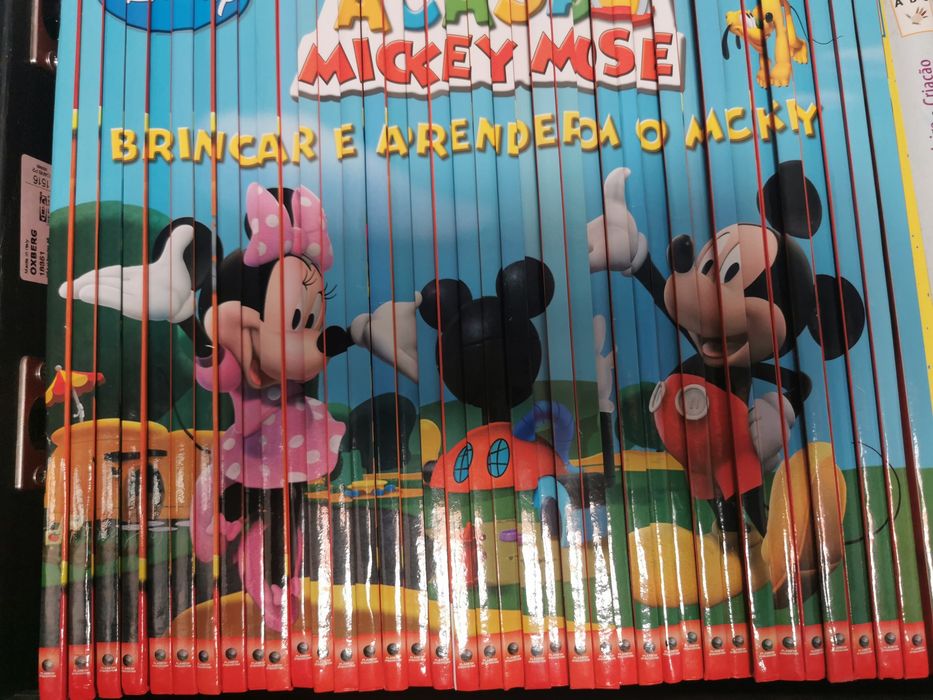 Livros coleção '' A casa de Mickey Mouse''