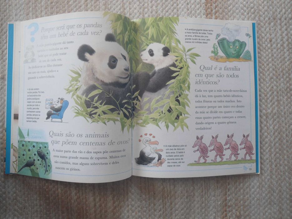 Porque será que os Cangurus têm bolsas e outras perguntas