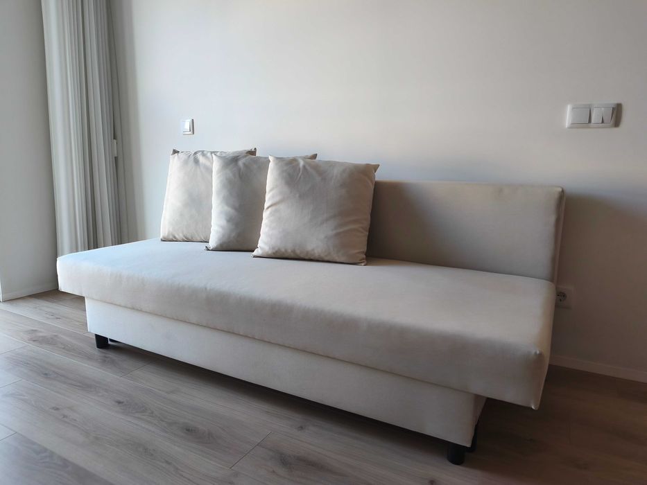 Sofá-cama IKEA ASARUM – 3 Lugares – Com Arrumação – Excelente Oportunidade