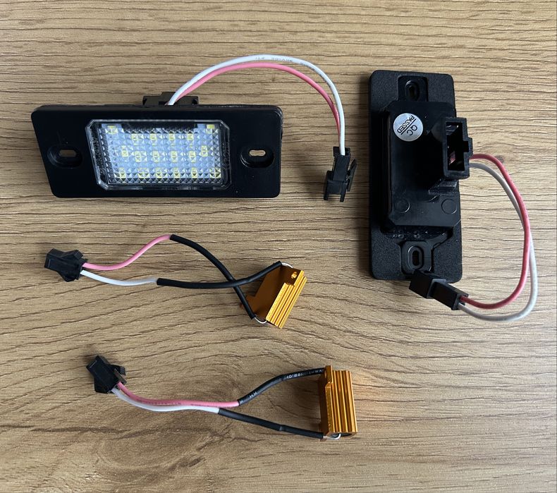 Подсветка номера Cayenne / Touareg / Tiguan / Golf 4 5 / Passat B5.5