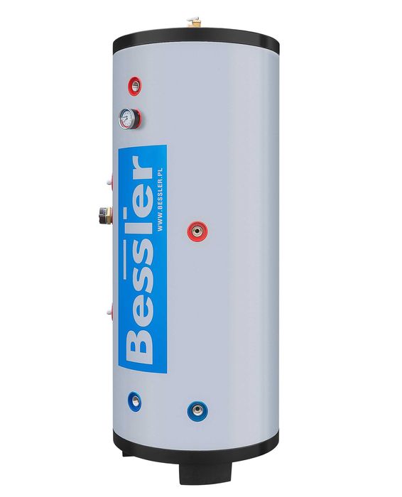ZASOBNIK CWU BOJLER 300l z wężownicą 2,4 m² ze stali nierdzewnej