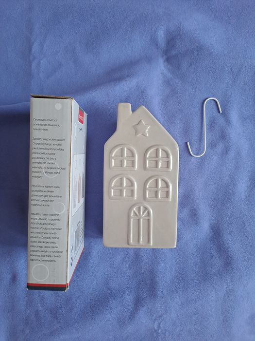nawilżacz powietrza ceramiczny z haczykiem na kaloryfer