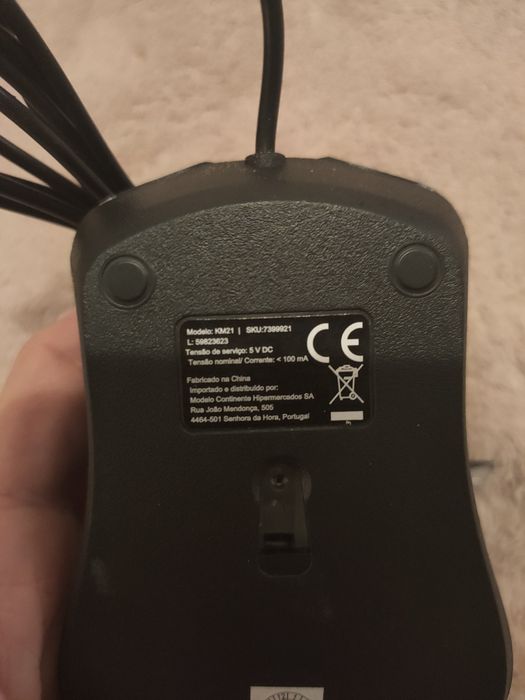 Rato Computador Ótico