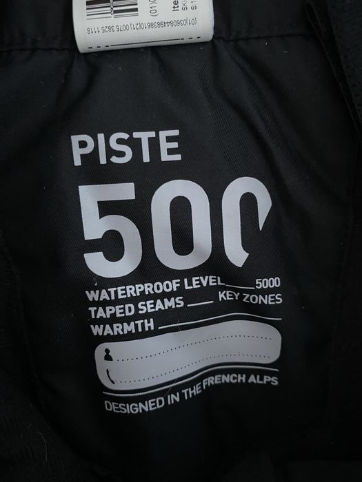 Spodnie narciarskie dla dzieci Wedze 500