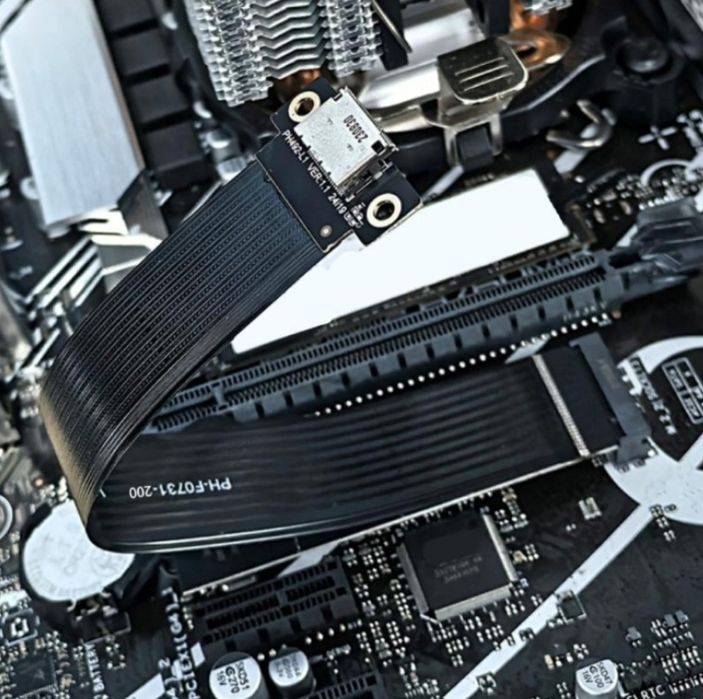 Переходник Адаптер M.2 NVMe (M-Key) на Oculink SFF-8611 SFF-8612 eGPU