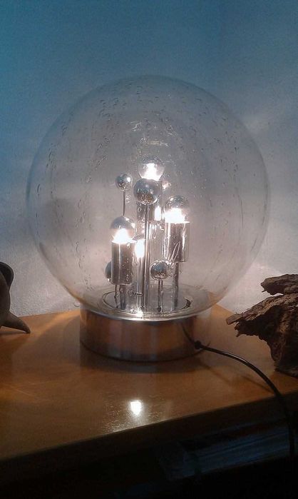 Candeeiro Dória Sputnik anos 70