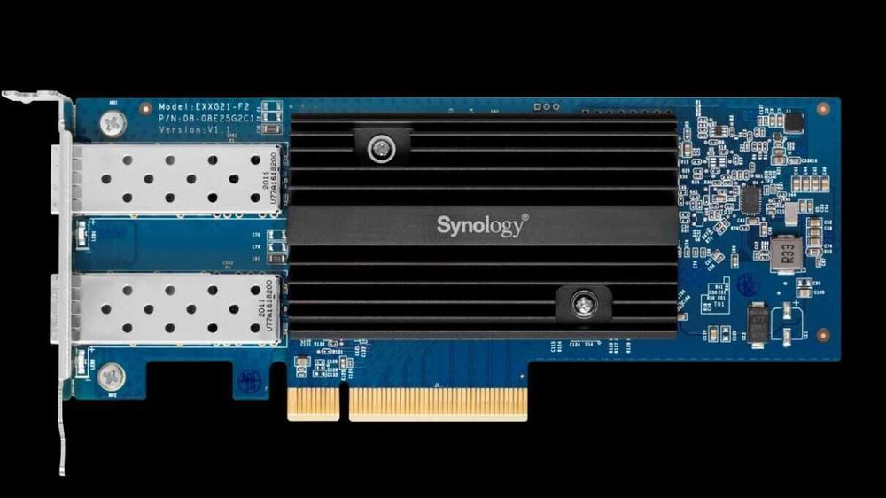 Synology E10G21-F2 Placa de Rede 10GbE SFP+ Dual  NOVO