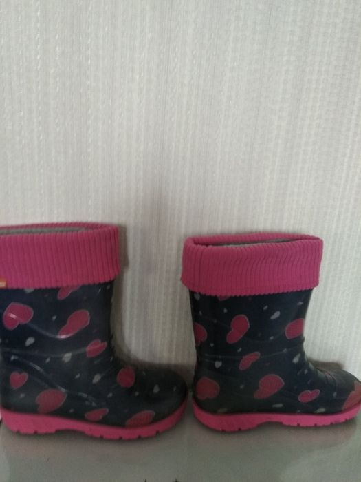 Сапожки резиновые детские