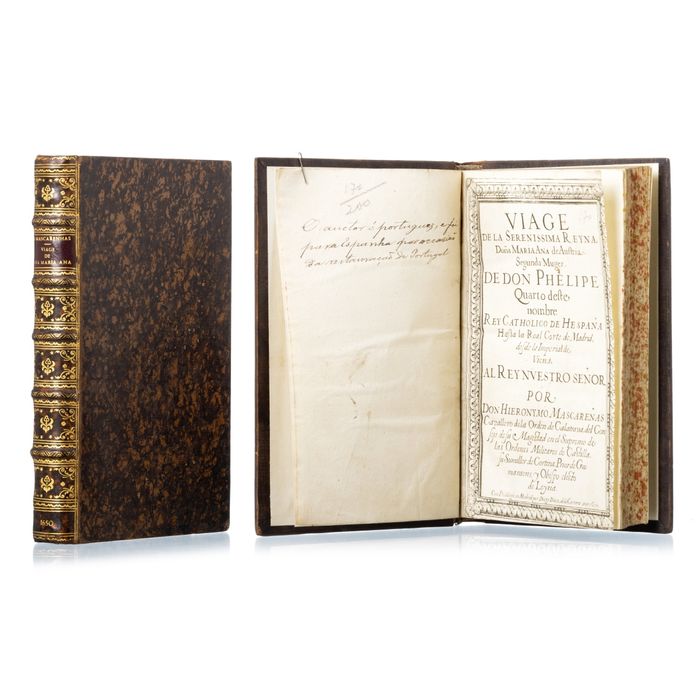 Livros - Mascarenhas; D. Jeronimo de - Viagem de la Serenissima Reyna