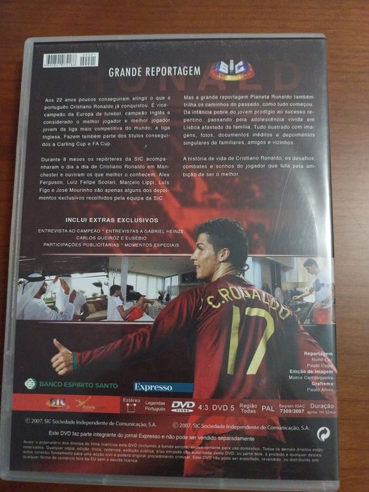 DVD /Planeta do Ronaldo