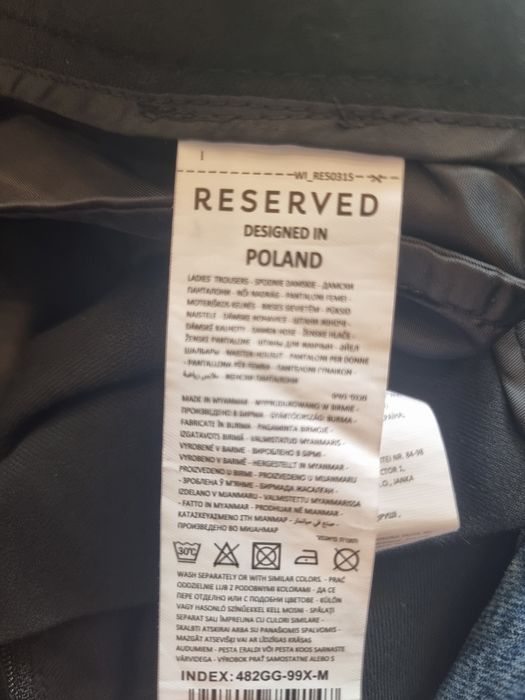 Spodnie damskie Reserved