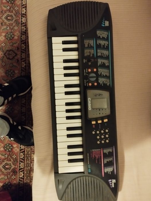 Teclado vintage lo fi Casio SA-65